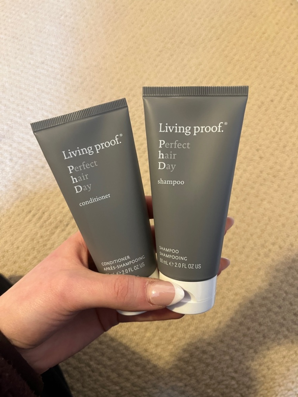 Living Proof Perfect Hair Day Shampoo & Conditioner Set- gray